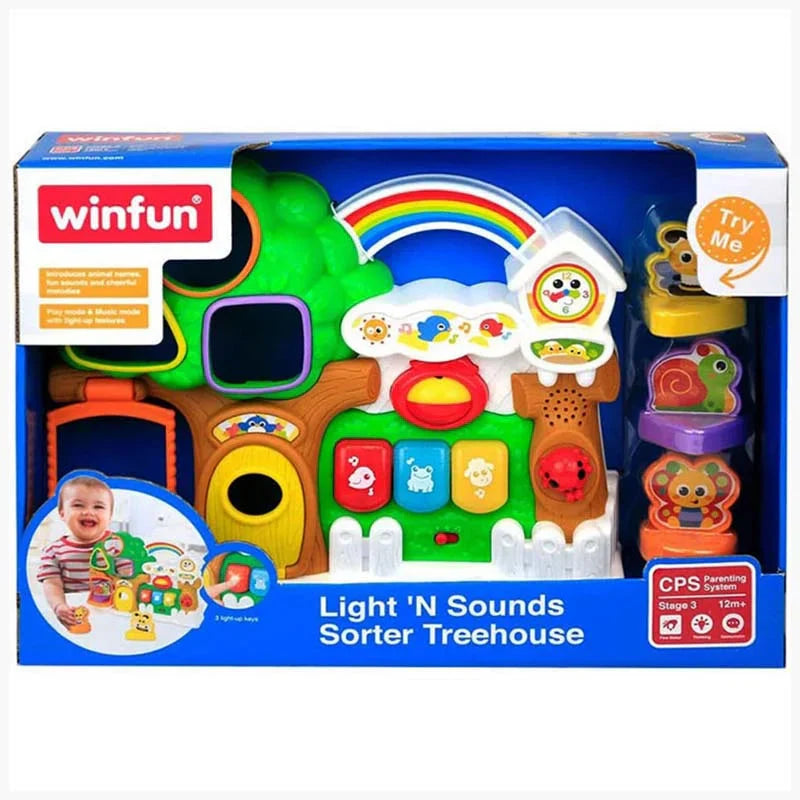 Light 'N Sounds Sorter Treehouse - Medaid International