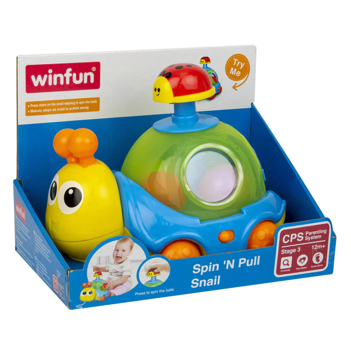 Spin 'N Pull Snail - Medaid International