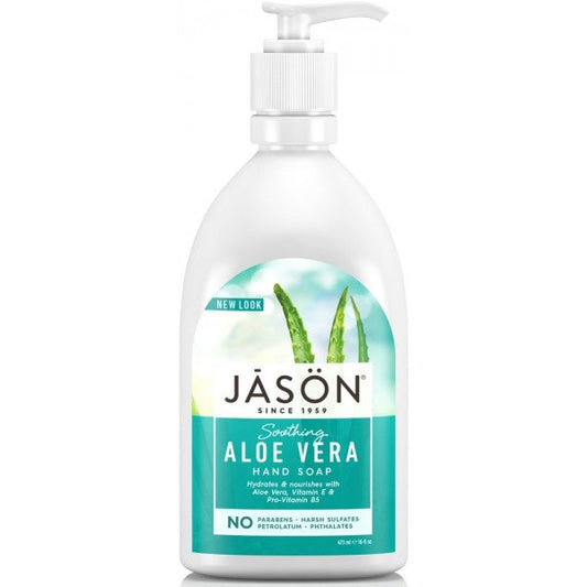 Jason - Soothing Aloe Vera Hand Soap 473ml* - Medaid International