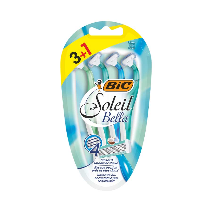 Bic Soleil Comfort razors 3+1 - Medaid International