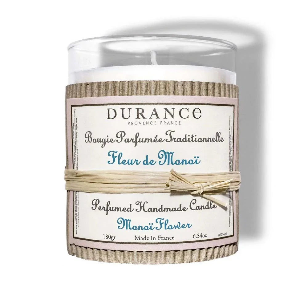 Durance - Monoi Flower Perfumed Candle 180g - Medaid International