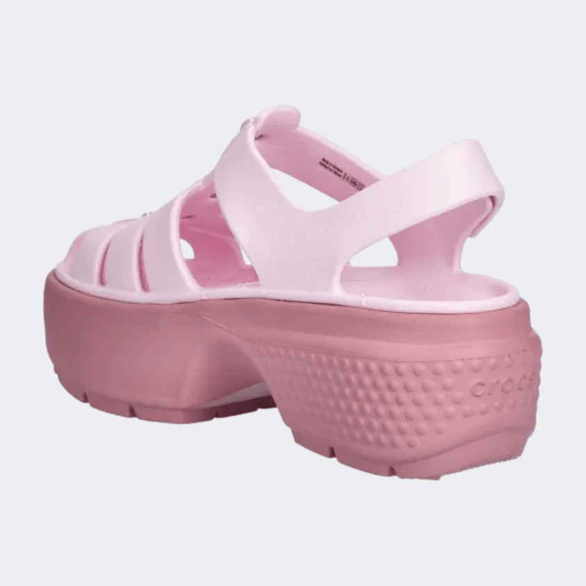 Crocs Stomp Fisherman Pearl Unisex Lifestyle Sandal Pink - Medaid International