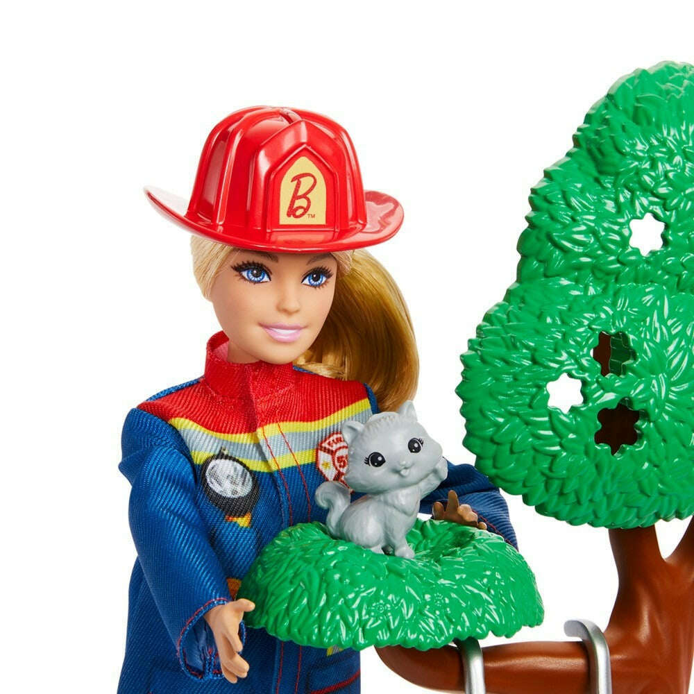 Mattel Firefighter Doll & Play Set - Medaid International