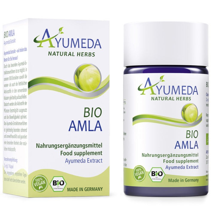 Ayumeda Organic Amla Extract 60 Capsules - Medaid International