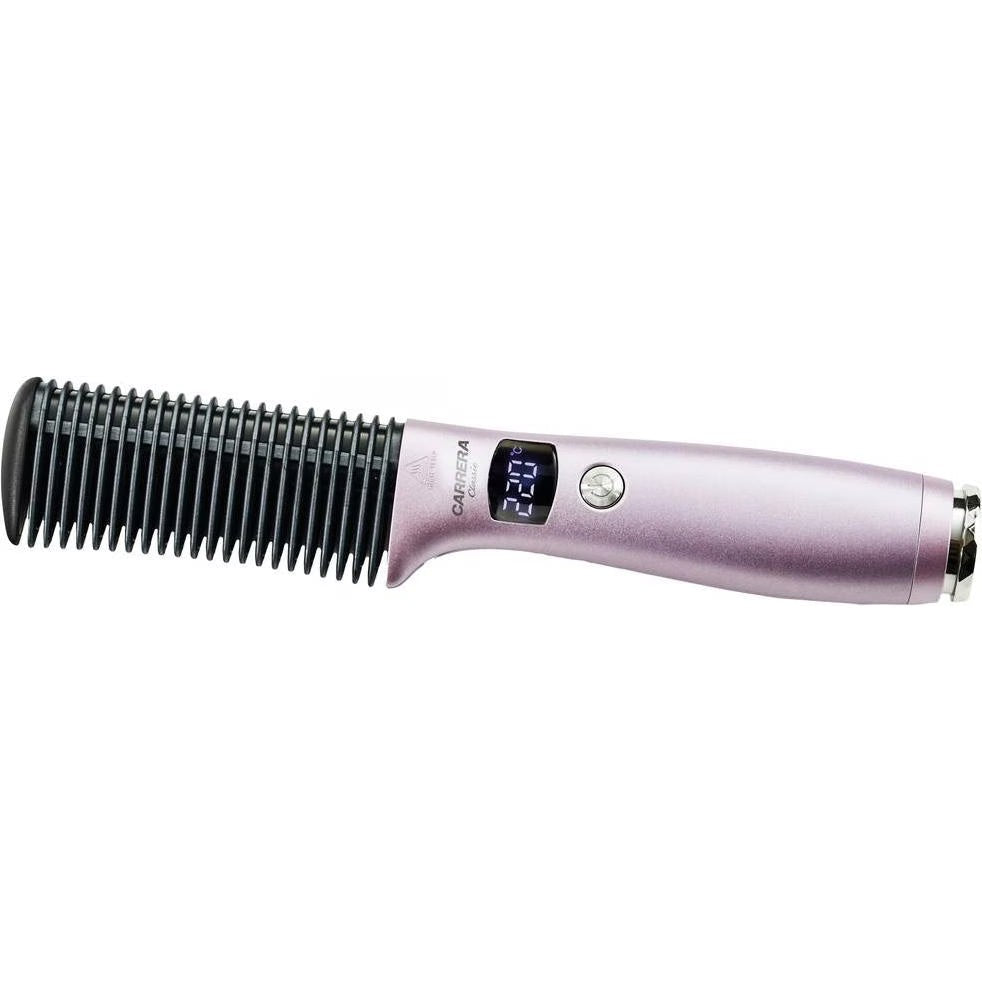 Classic Straightener Comb and Wave Styler Set, Light Pink - Medaid International
