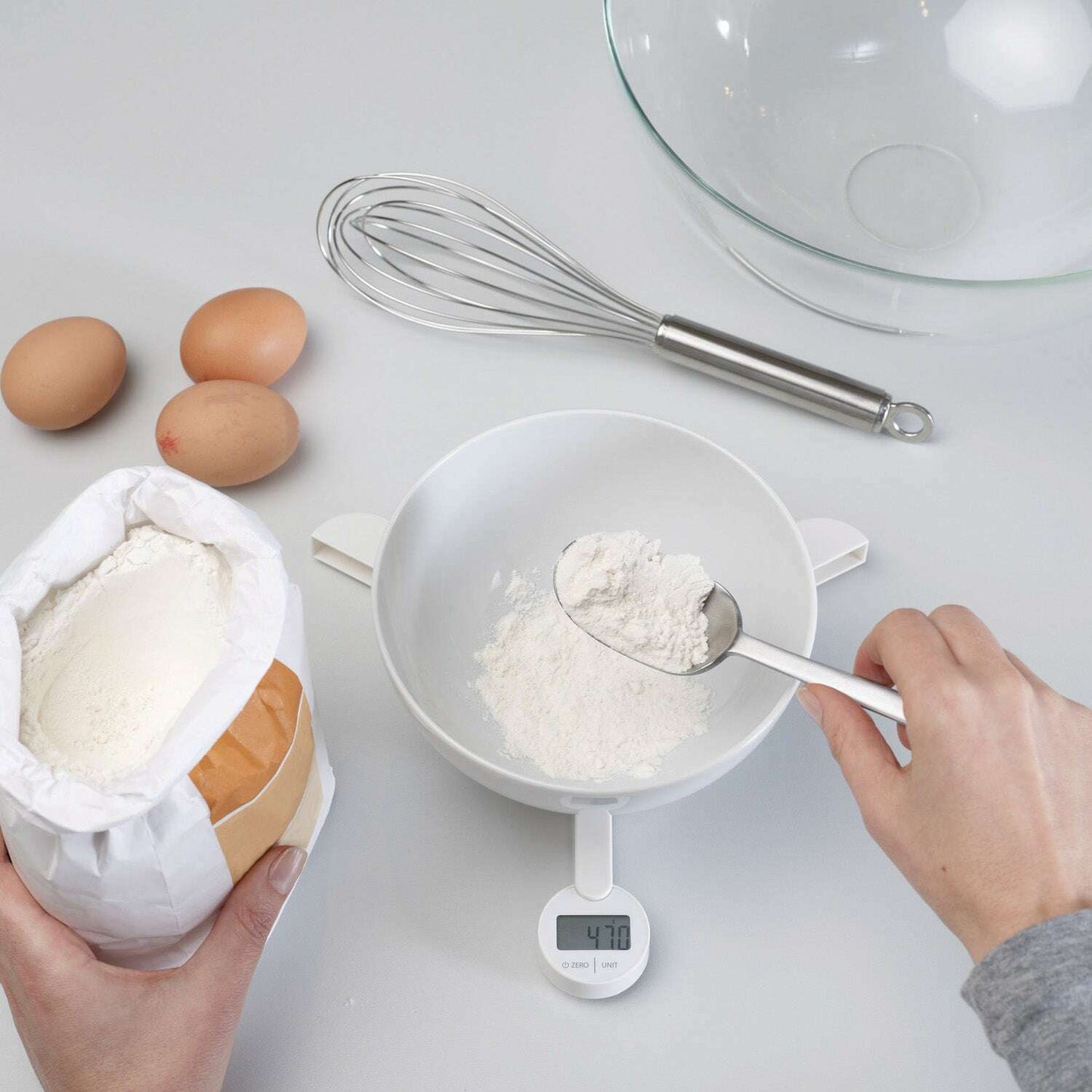 Folding Digital Kitchen Scale - Medaid International