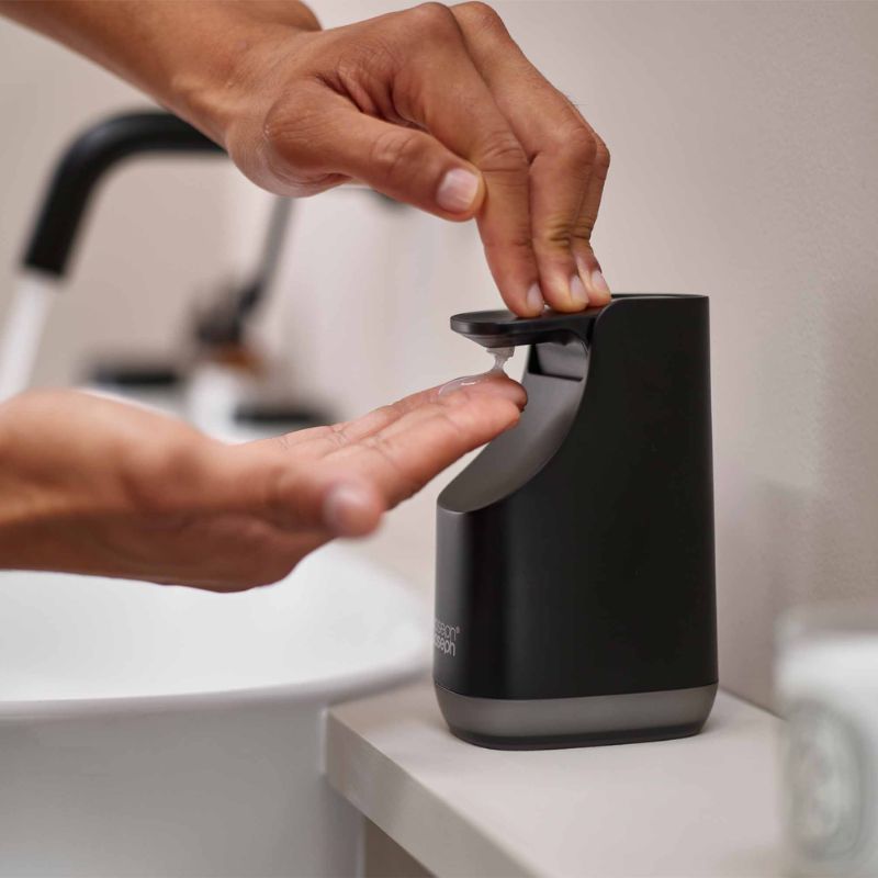 Joseph Joseph Slim™ Compact Matt Black Soap Pump - Medaid International