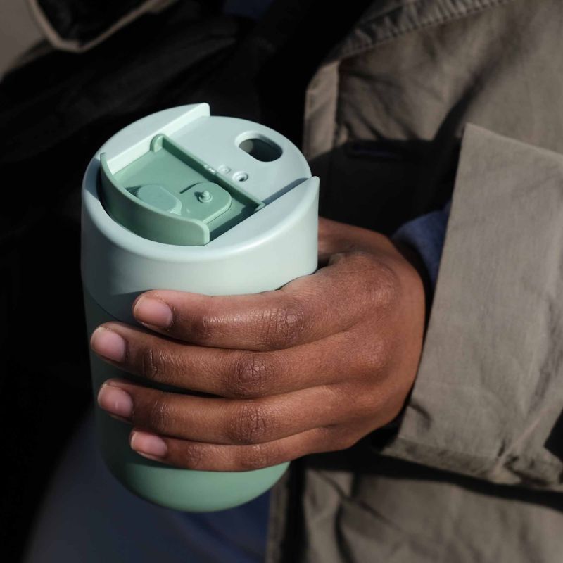 Joseph Joseph Sipp™ Travel Mug with Hygienic Lid 340ml Green - Medaid International
