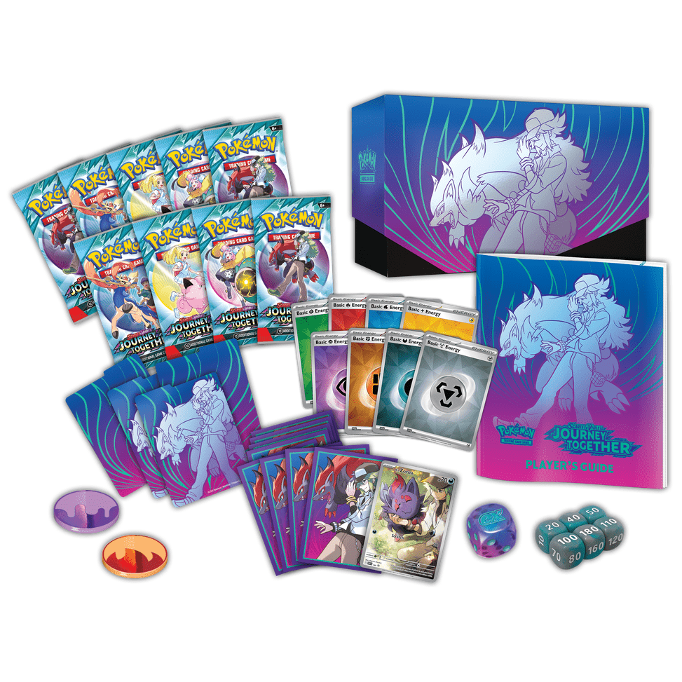 Pokemon TCG : Scarlet & Violet JOURNEY TOGETHER (SV09) Elite Trainer Box - Medaid International