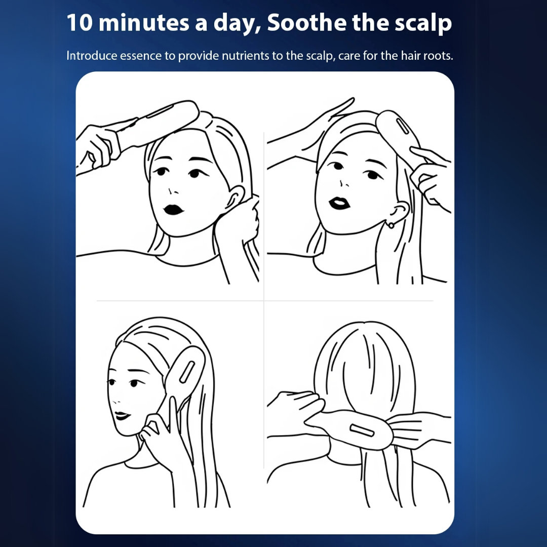 Electric Scalp & Hair Care – EMS, LED Therapy - Medaid International