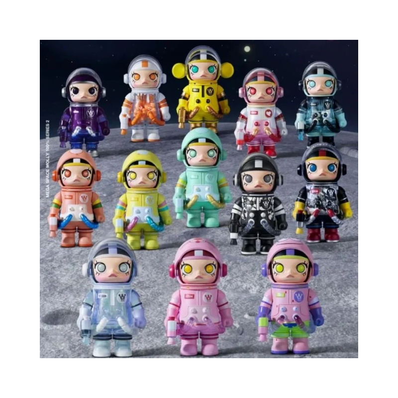 MEGA SPACE MOLLY 100% Series 2-B By Pop Mart (1 Random) - Medaid International