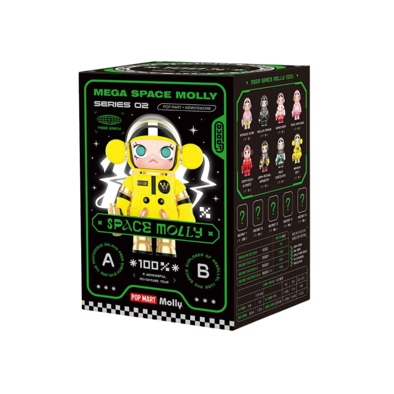 MEGA SPACE MOLLY 100% Series 2-B By Pop Mart (1 Random) - Medaid International