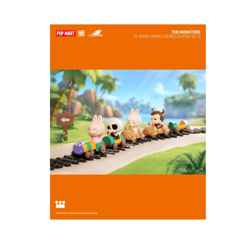 THE MONSTERS Playing Games Series Scene Sets By Pop Mart (1 Random) - Medaid International