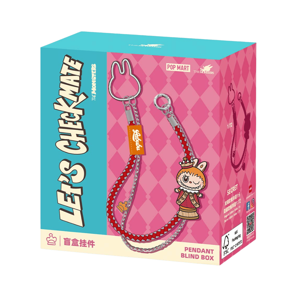 THE MONSTERS Let's Checkmate Series Pendant Blind Box By Pop Mart (1 Random) - Medaid International