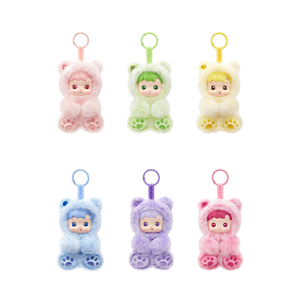 HACIPUPU Gummy Bear Series - Vinyl Plush Pendant Blind Box By Pop Mart - Medaid International