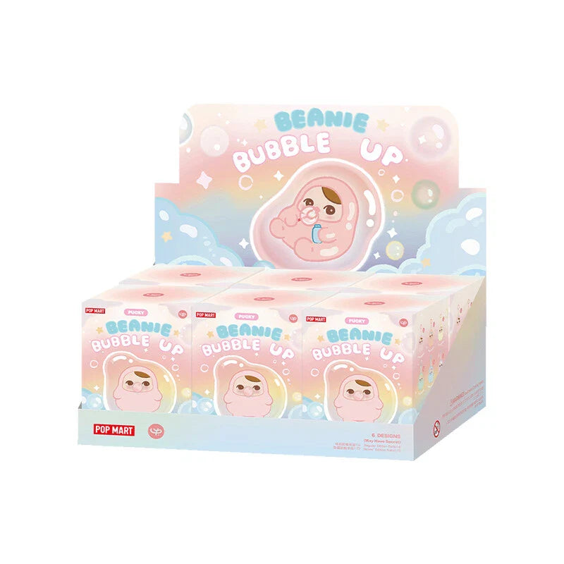 PUCKY BEANIE BUBBLE UP SERIES-Plush Pendant Blind Box By Pop Mart (1 Random) - Medaid International