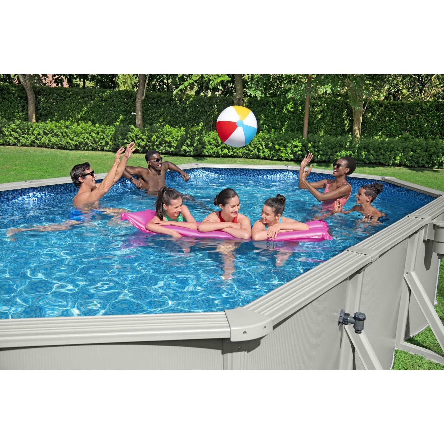 Hydrium Oval Style Pool 610 x 360 x 120 cm - Medaid International