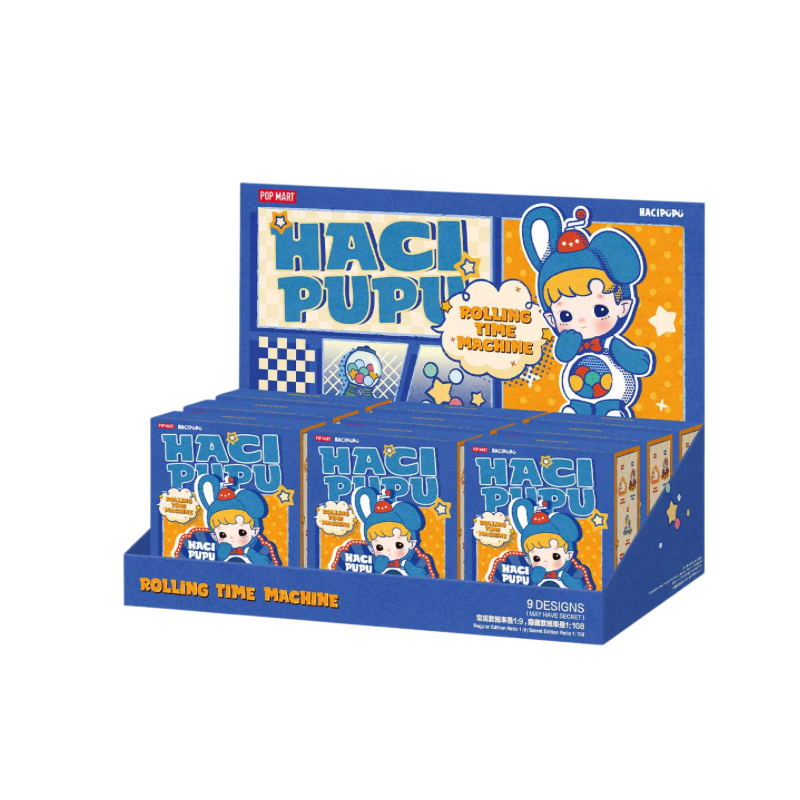 HACIPUPU Rolling Time Machine Series-Fridge Magnet Silicone Clip Blind Box By Pop Mart - Medaid International