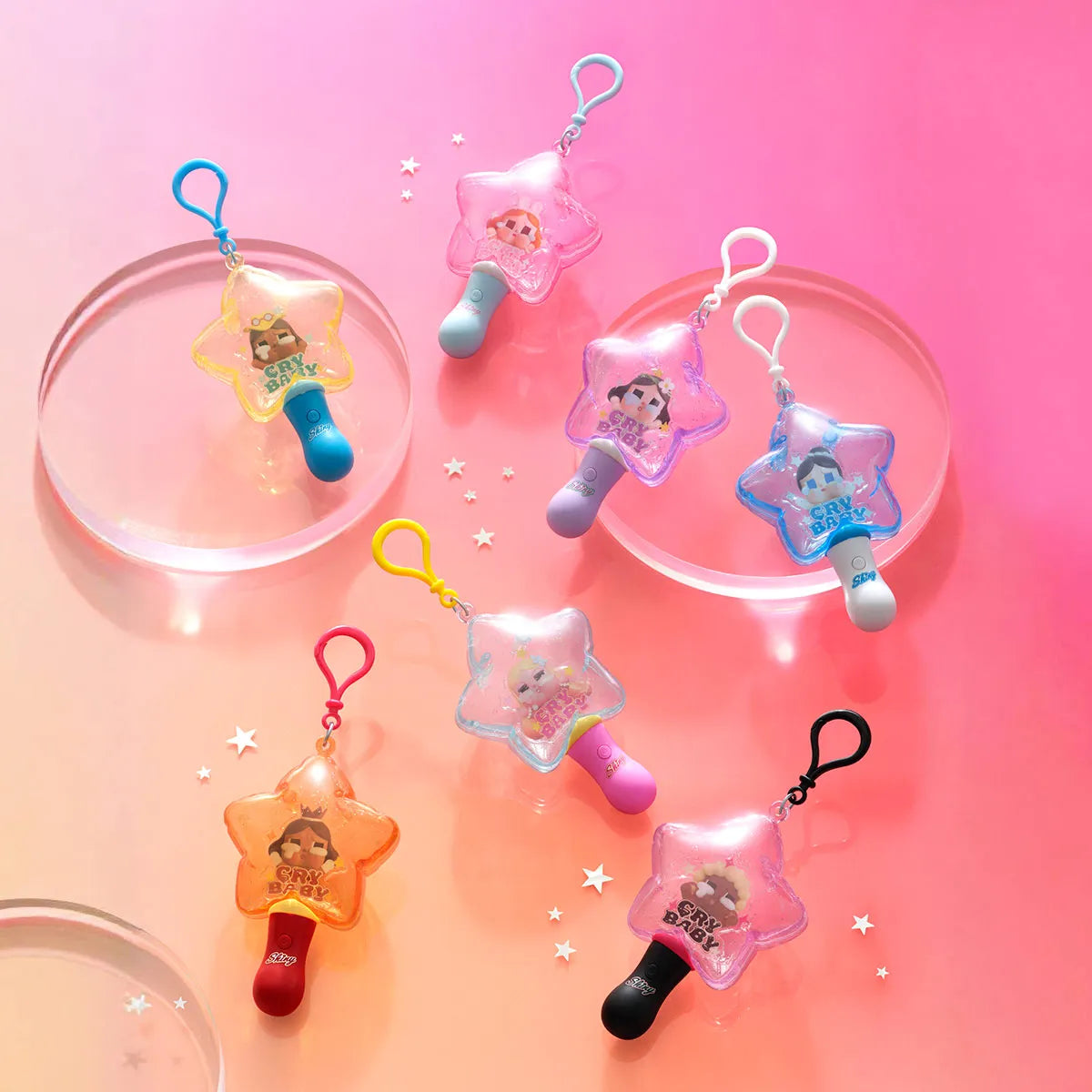 CRYBABY SHINY SHINY Series-Luminous Pendant Blind Box By POP MART - Medaid International