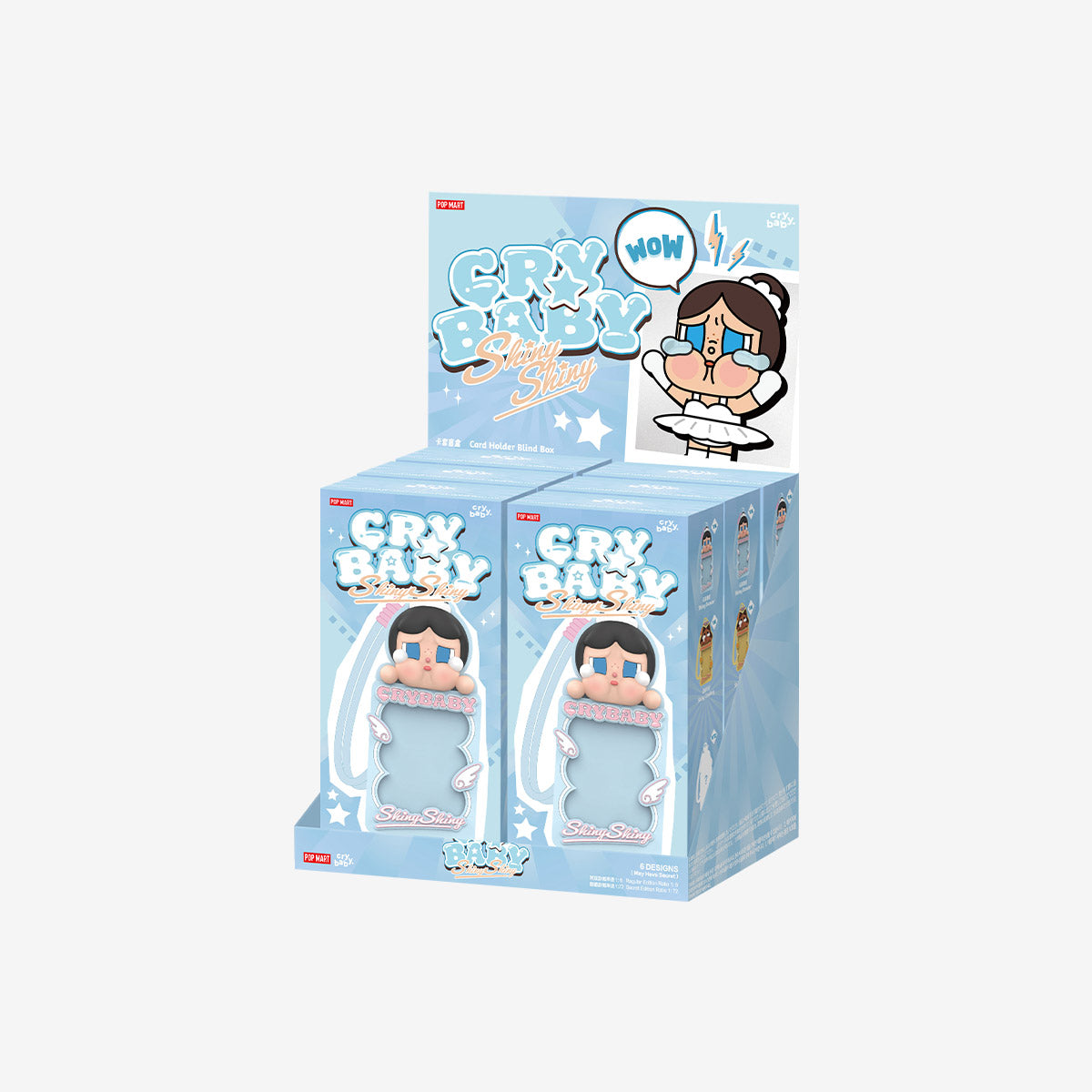 CRYBABY SHINY SHINY SERIES - Card Holder Blind Box By Pop Mart - Medaid International