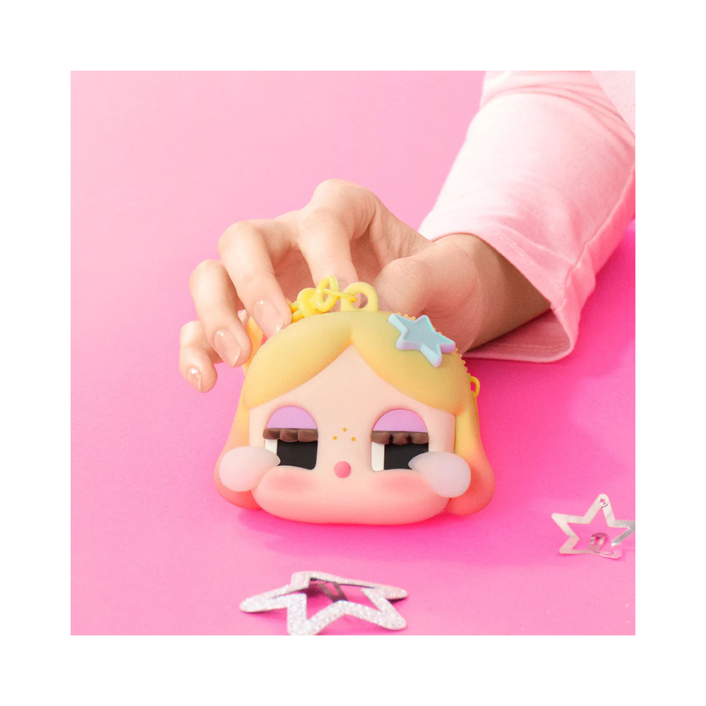 CRYBABY SHINY SHINY Series-Earphone Case (Gold) By Pop Mart - Medaid International