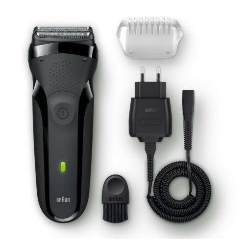 Braun 300s Series 3 Mens Rechargeable Electric Shaver Razor Waterproof - Medaid International