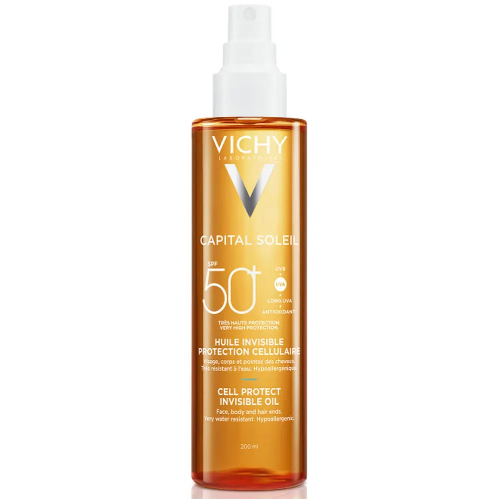 Vichy - Capital Soleil Cell Protect Oil Spray SPF50+ 200ml - Medaid International
