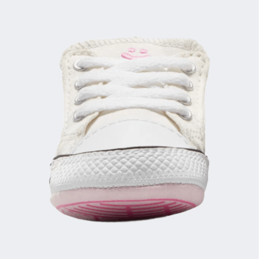 Converse Chuck Taylor All Star Crib-Girls Lifestyle Shoes White - Medaid International