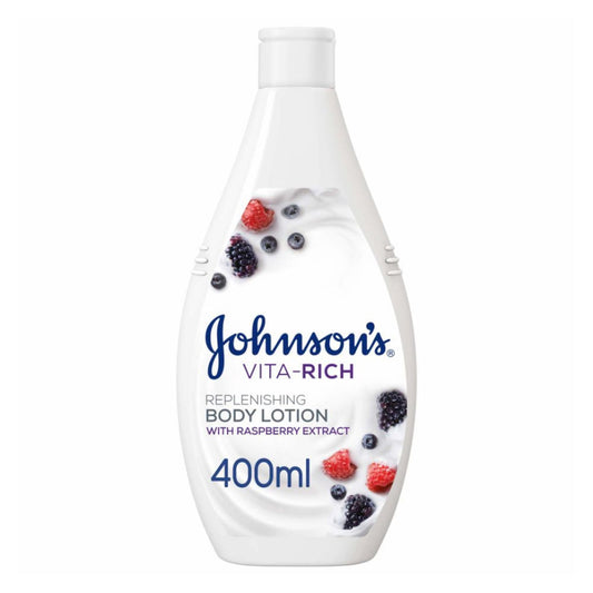 Johnson's Vita-Rich Body Lotion Replenishing Berry - 400 ml - Medaid International
