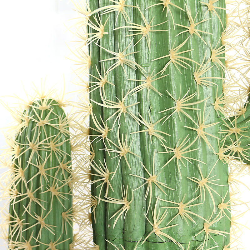 140 CM, Artificial Cactus Plant, Faux Fake Cactus Artificial Potted Plant Pot for Home, Office, Indoor and Outdoor Decoration - Medaid International