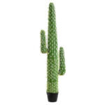 140 CM, Artificial Cactus Plant, Faux Fake Cactus Artificial Potted Plant Pot for Home, Office, Indoor and Outdoor Decoration - Medaid International