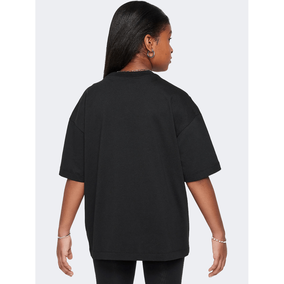 Nike Sportswear Girls Lifestyle T-Shirt Black - Medaid International