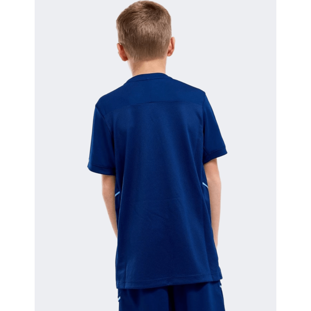 Nike Erling Haaland Academy Boys Football T-Shirt Blue - Medaid International