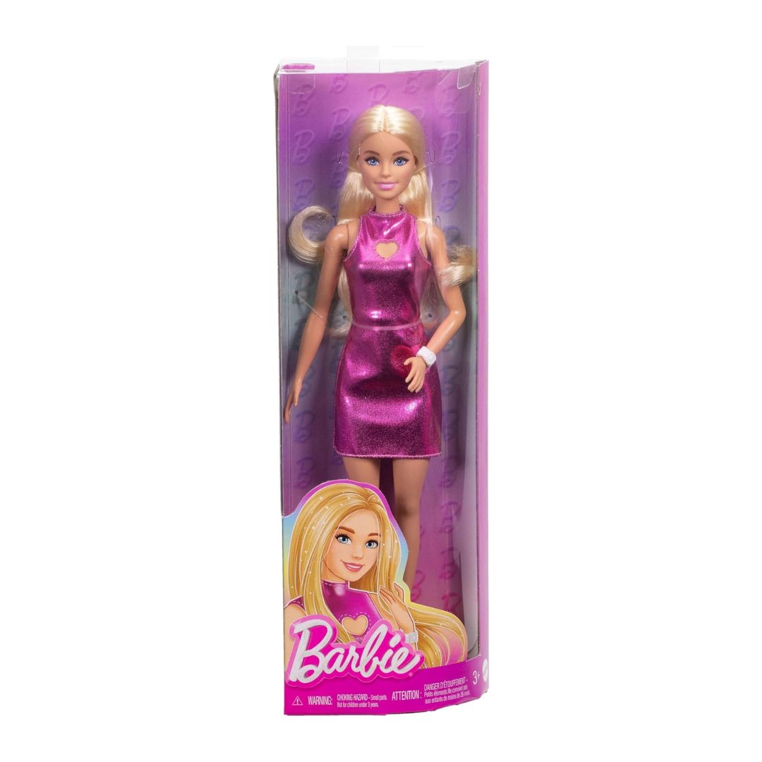 Barbie Fashionistas Metallic Pink Doll - Medaid International