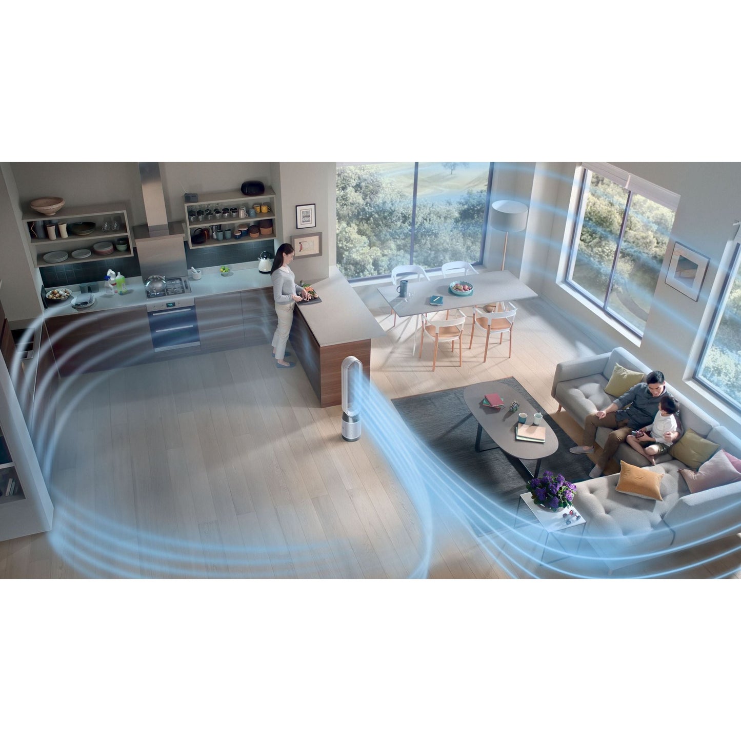 Dyson Purifier Cool Gen1 TP10 purifying fan (White) - Medaid International
