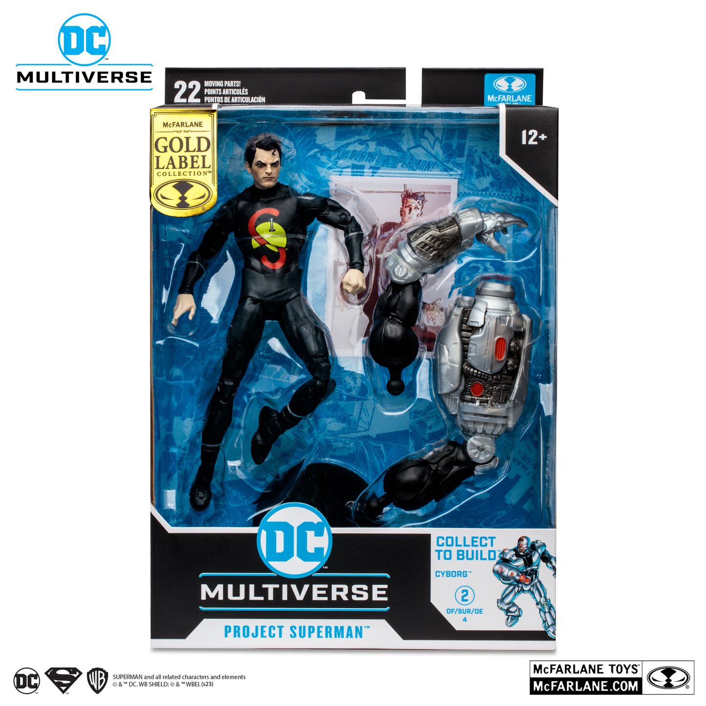 McFarlane Toys - Project Superman™ Gold Label, Flashpoint Series