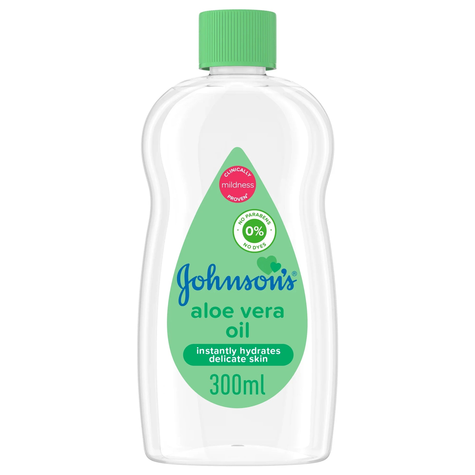 Johnson's baby oil Aloe Vera 300ml - Medaid International