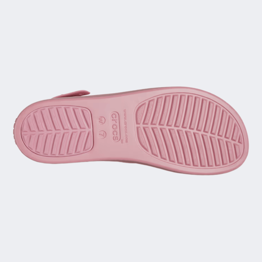 Crocs Brooklyn Woven Upper Low Wedge Women Lifestyle Sandal Rosette - Medaid International