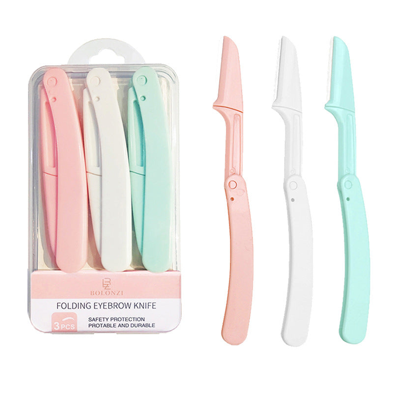 Foldable Face Razors (3 pcs) - Medaid International