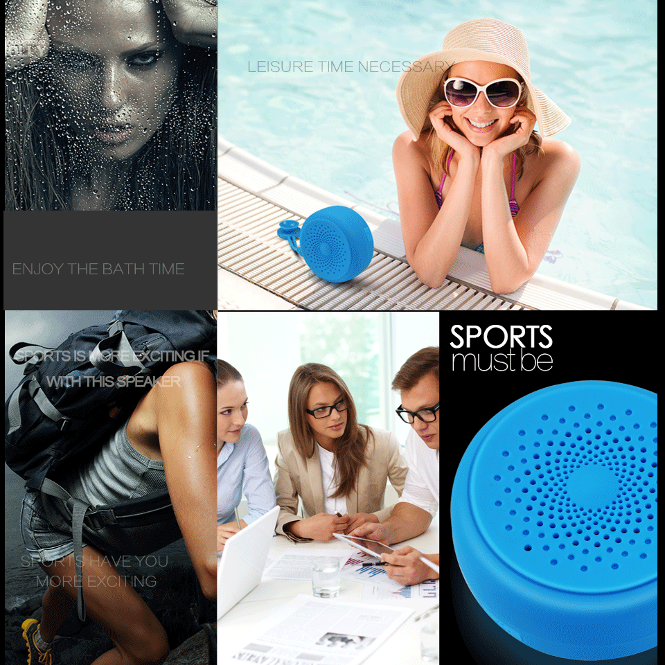 Waterproof Speaker for shower or outdoors - Medaid International