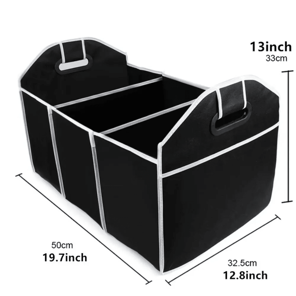 Car Organiser Folding Box Storage Picnic Basket Organizer - Medaid International