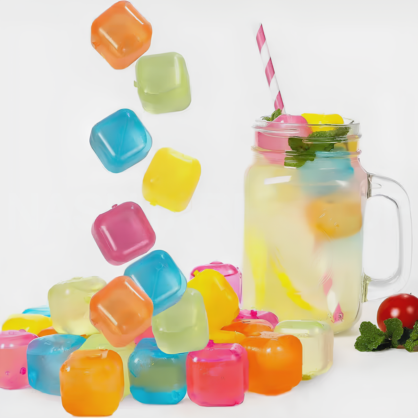 16Pcs Set Reusable Ice Cube | مكعب ثلج قابل لإعادة الاستخدام - Medaid International