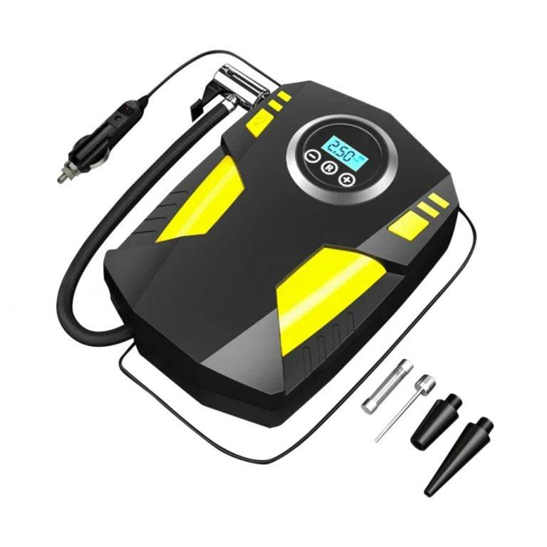 12V Car Inflator Pump with Cord and Digital Display | منفاخ هواء رقمي للسيارات - Medaid International