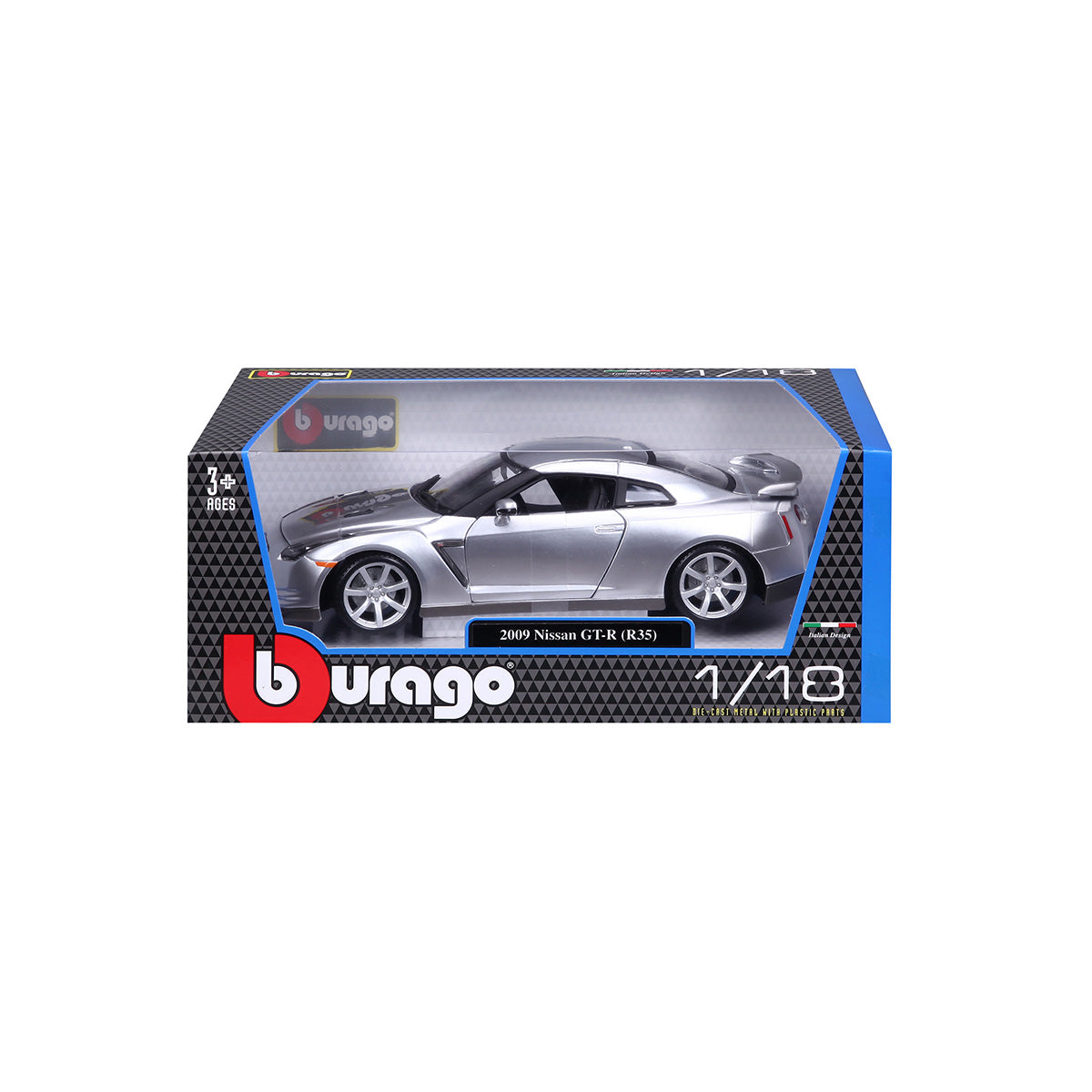NissanGT-R 1/18(CollB) Diecast Cars by Bburago - Medaid International
