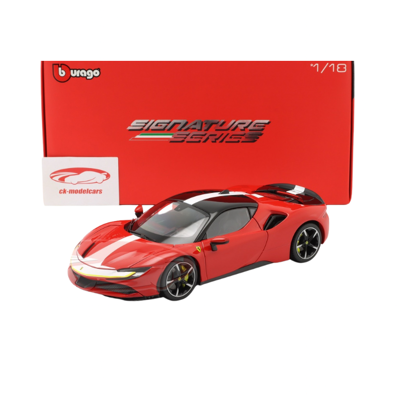 Ferrari 1:18 Ferrari Signature - Sf90 Stradale Assetto Fiorano Toys by Bburago - Medaid International