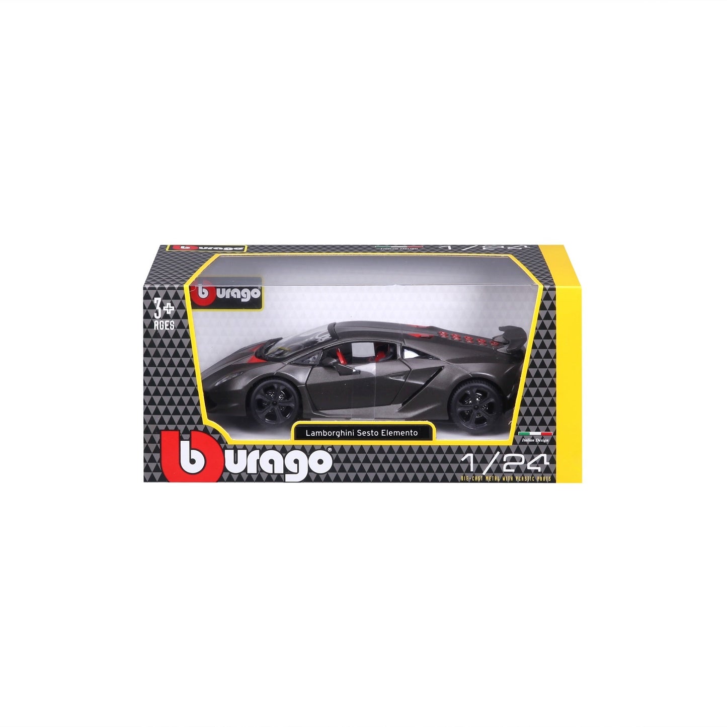 Lamborghini Sesto Elemento - 1/24 Collezione (A) w/o stand Diecast Cars by Bburago - Medaid International