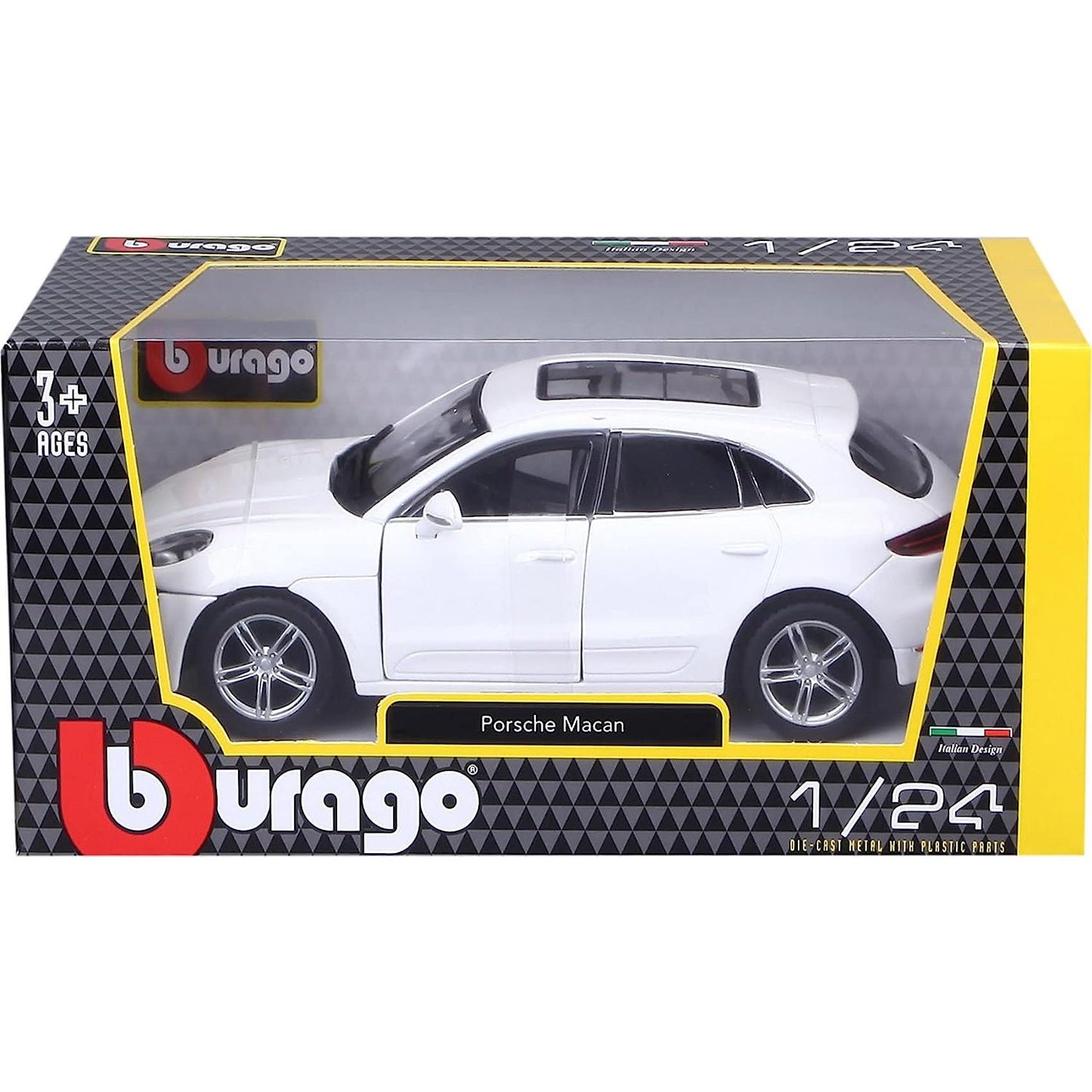 Porsche Macan - 1/24 Collezione (A) w/o stand Diecast Cars by Bburago - Medaid International