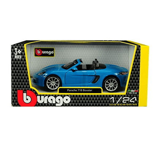 Porsche 718 Boxster - 1:24 Collezione (A) w/o stand Diecast Cars by Bburago - Medaid International