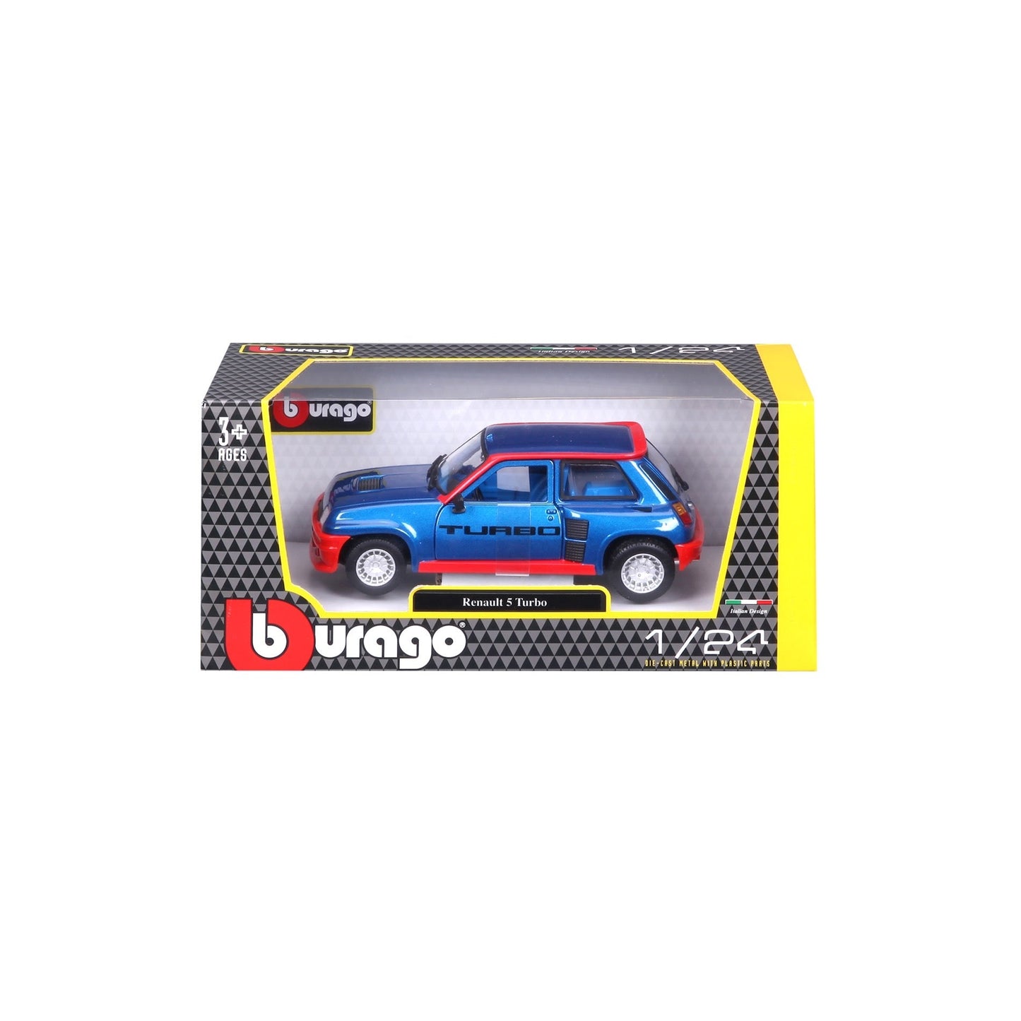 Renault 5 Turbo - 1:24 Collezione (A) w/o stand Diecast Cars by Bburago - Medaid International