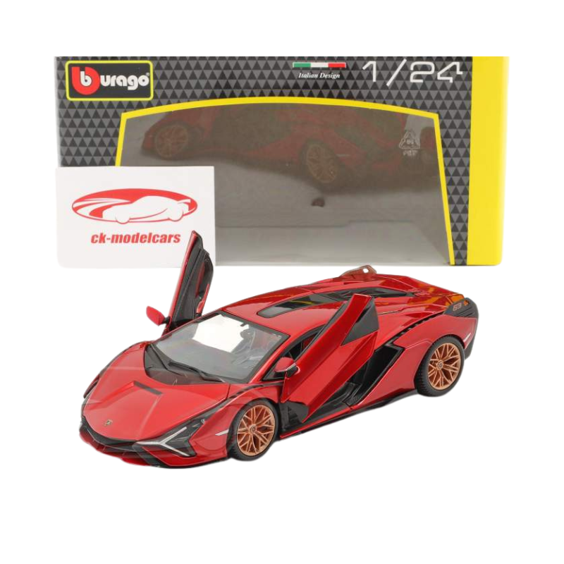 Lamborghini 1:24 Collezione (A) W/O Stand - Lamborghini Sián Fkp 37 Toys by Bburago - Medaid International